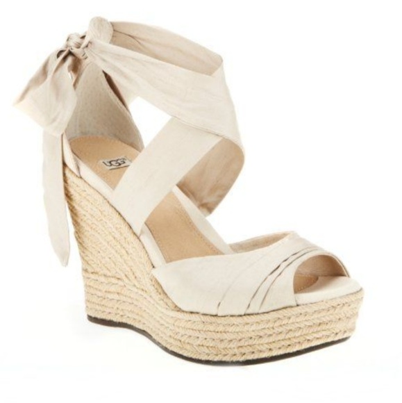 UGG Shoes - UGG Lucianna Espadrille Platform Wedge Sandals